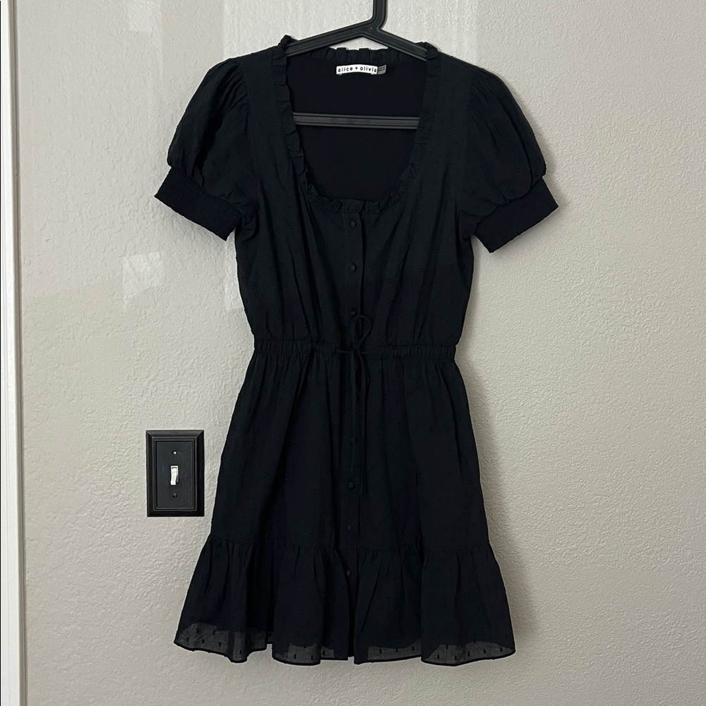 Alice & Olivia Navy Dress 2